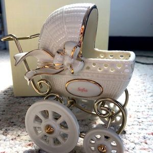 Lenox Baby Carriage with name “Sofia”.